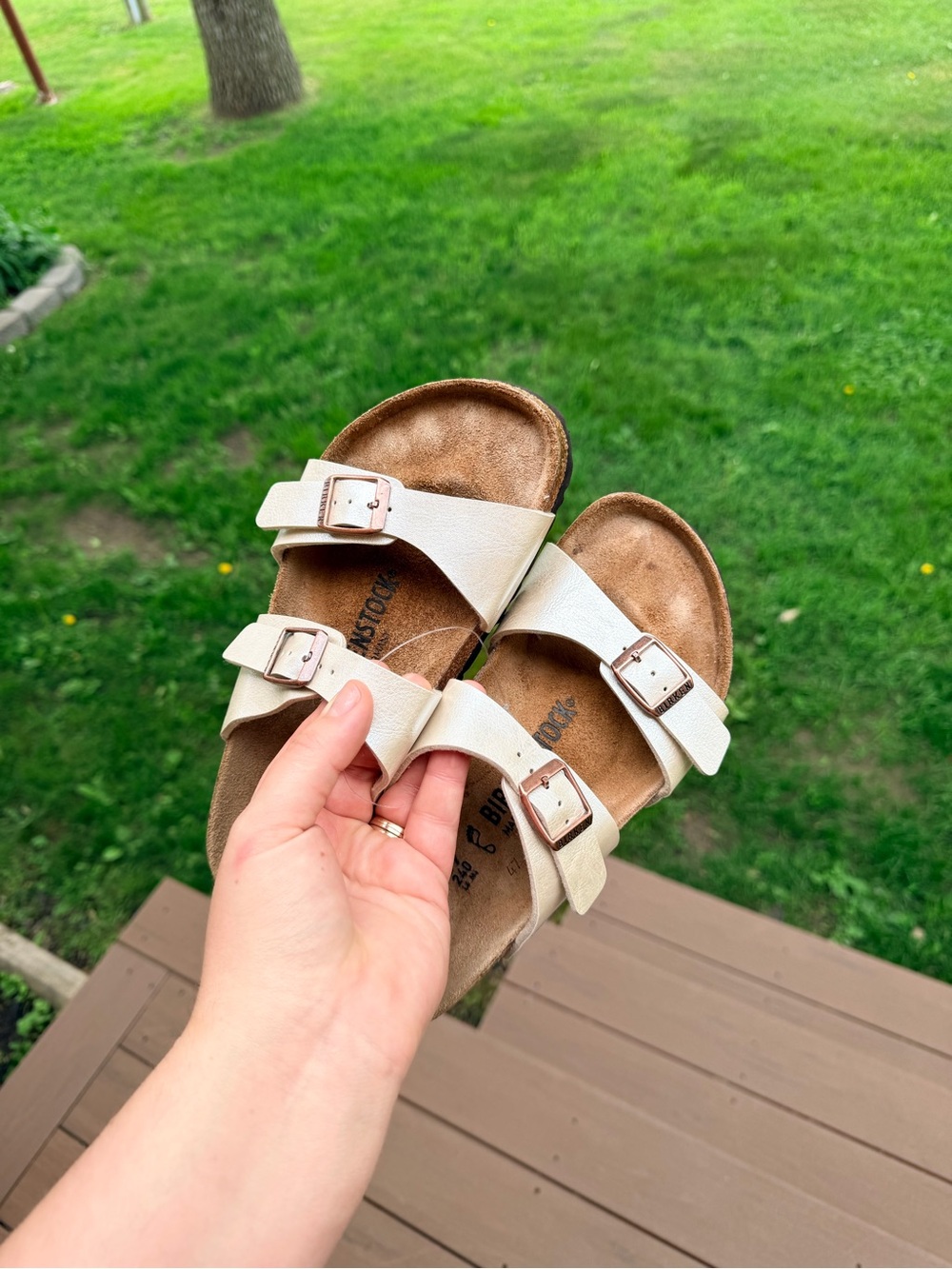 Size 37 Birkenstocks LIKE NEW